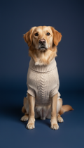 Champagne Beige Dog Sweater